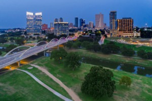Lawsuit Loans in Fort Worth | Texas Legal Funding An aerial view of Fort Worth.