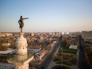 Pre-Settlement Funding in Trenton | Lawsuit Loans for New Jersey An aerial view of Trenton, New Jersey
