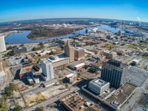 beaumont texas aerial view